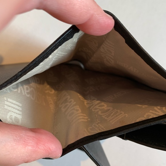 Roberto Cavalli Black Leather Wallet - Picture 8 of 9